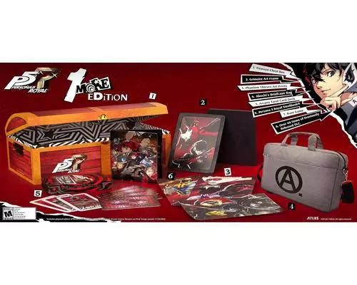 a Set Of Accessory Persona 5 Royal: 1 More Edition - Nintendo Switch
