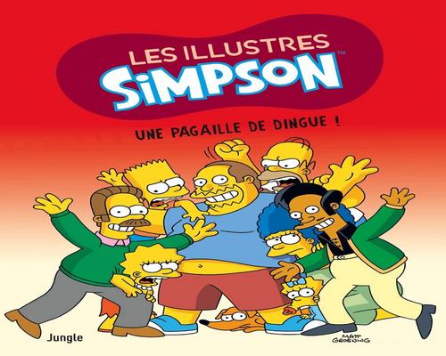 a comic book The Illustrious Simpsons Volume 5