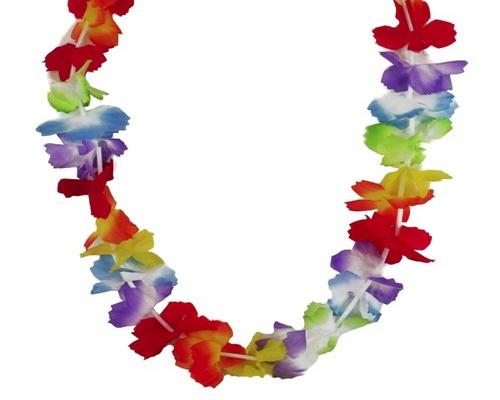 en hel del 12 Hawaiian Hula Flower Halsband