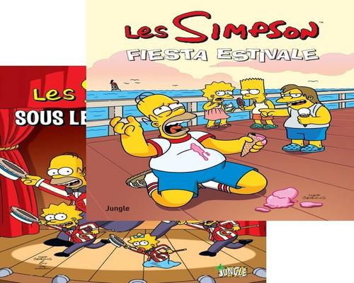 a Pack of Simpsons Comics