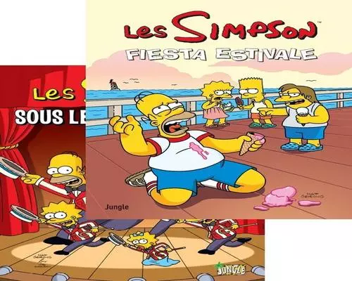 <notranslate>un paquete de cómics de los Simpson</notranslate