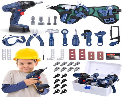 Joflva Children's Play Tool Set