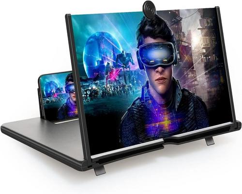 eine schwarze HD-Bildschirmlupe für Smartphones