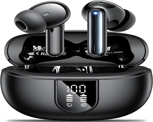 A Pair of Aovoce Bluetooth Headphones