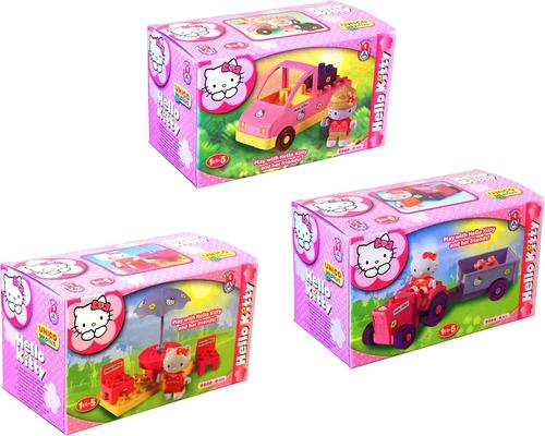 an Ensemble of Hello Kitty Figurines
