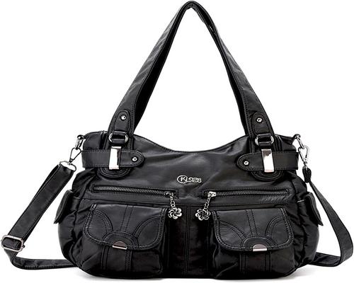 a Large Fandare Bag for Women in Pu Leather