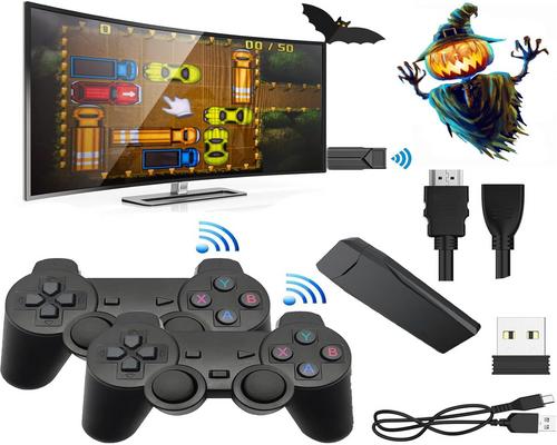 um conjunto retro HDMI 4K com 23.000 jogos