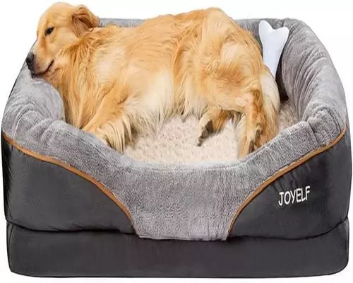 uma cama ortopédica para cachorro Joyelf