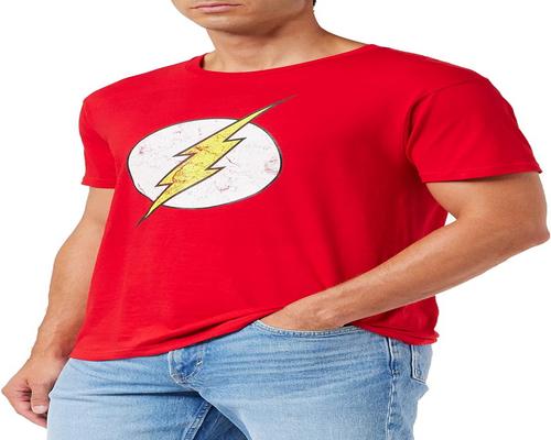 T-shirt da uomo a Flash - Stampata - Maniche corte