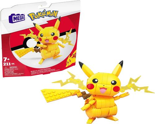 a Mega Buildable Pikachu