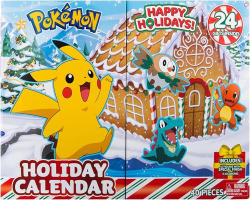 un calendario de adviento de Pokémon de Jazwares