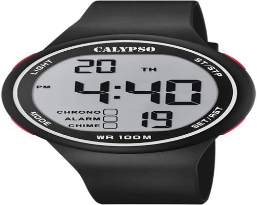 a Calypso Men's Watch With Plastic Strap