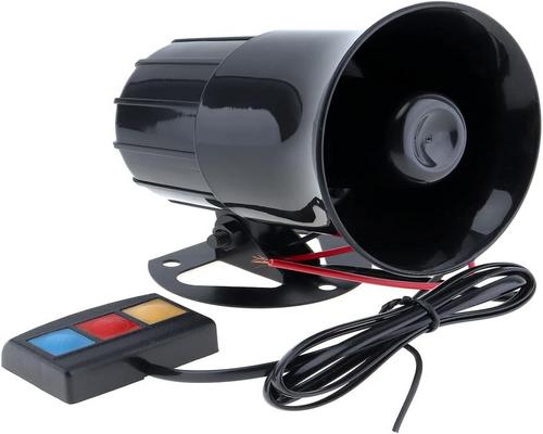 une Sirène D'Alarme De Voiture 12V 30W Drisentri