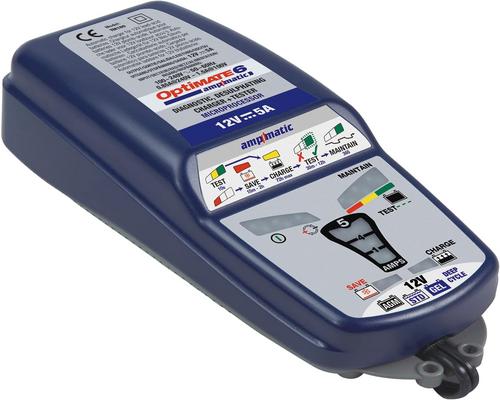 an Optimate 6 Ampmatic Automatic Charger for Cars and Motorcycles