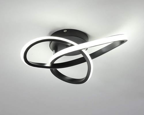 een moderne Minfair led-plafondlamp