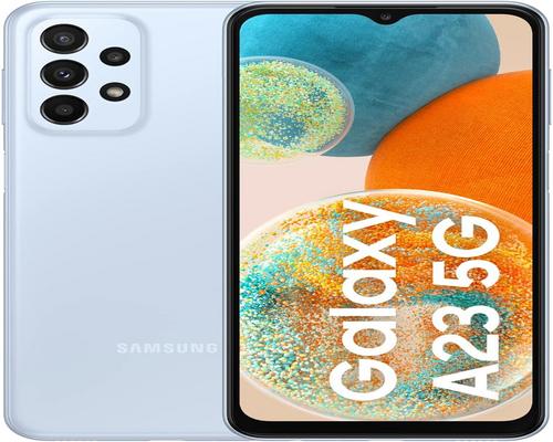 um Samsung Galaxy A23 5G Azul