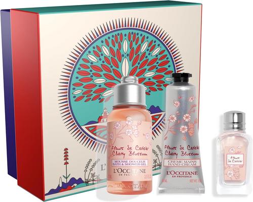 a L’Occitane Cherry Blossoms Gift Box