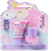 <notranslate>ein Einhorn-Nagellack- und Glanz-Set</notranslate>