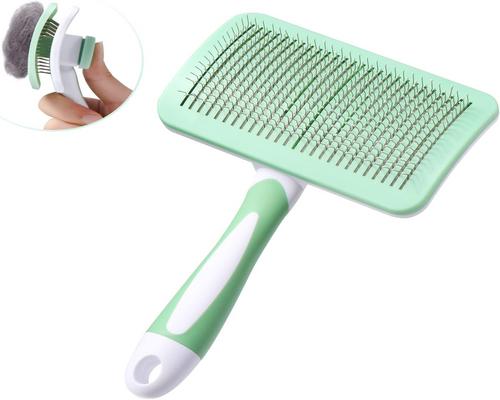 a Vinabo Self-Cleaning Pet Brush