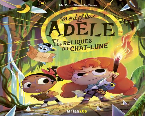 une Bd "Mortelle Adèle Et Les Reliques Du Chat-Lune - Tome 04"