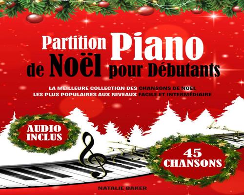 un CD di spartiti natalizi per pianoforte