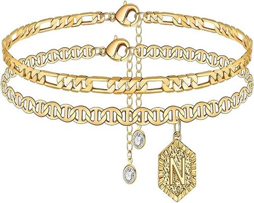 a boho anklet