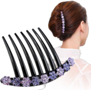 <notranslate>ένα Duo of Rhinestone Combs</notranslate