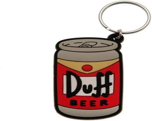 a Simpsons Rubber Keychain