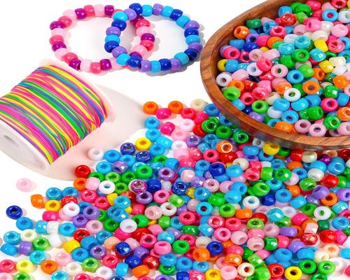 un Set De Perles Colorées I Love Mom