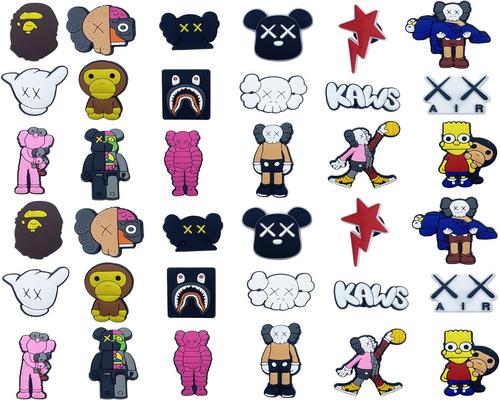 a lot of pvc shoe charms
