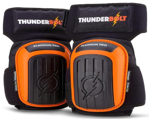 Um par de joelheiras Thunderbolt