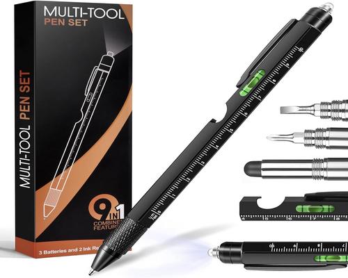 ein 9-in-1-Multifunktionsstift für Männer