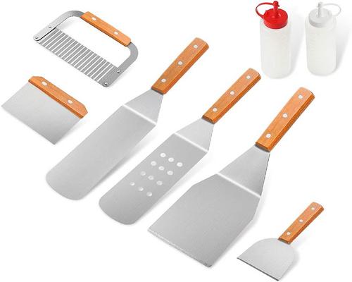 ein 8-teiliges tragbares Grillset