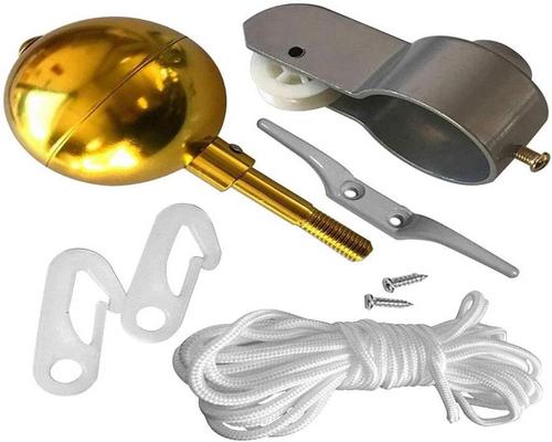 Een vlaggenmastaccessoireset