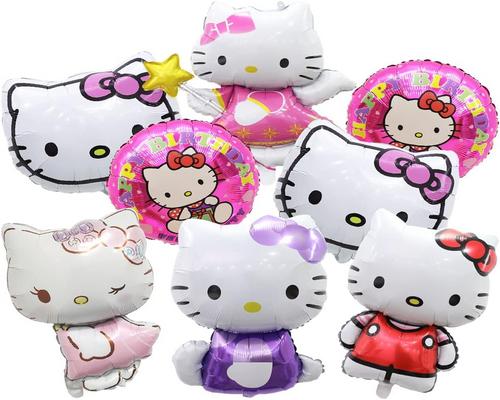 ein Hello Kitty-Dekorationsset für Partys