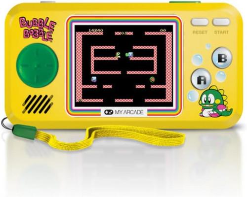 une Console Portátil Meu Arcade Pocket Player Bubble Bobble