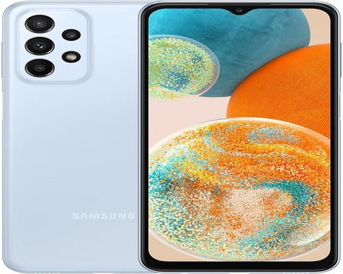 een Samsung Galaxy A23 5G Lichtblauw