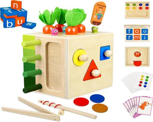 un gioco Montessori in legno