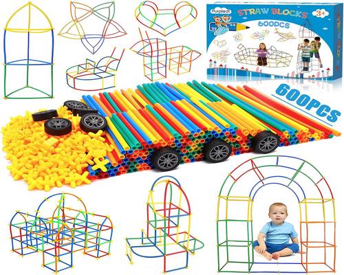 A Purpledi Straw Brick Game