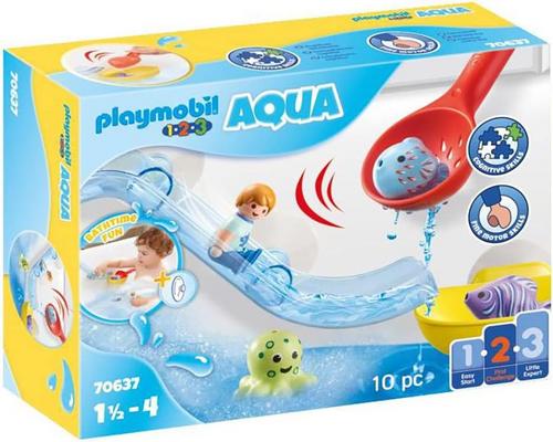 un tobogán acuático de Playmobil