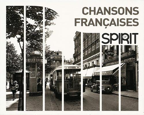 un Cd Spirit Of Chansons Françaises