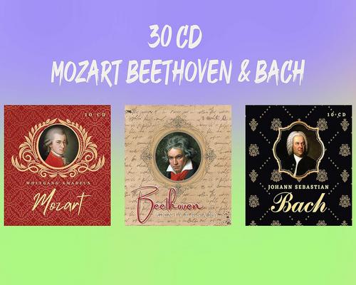 een Cd 30 Cd Klassieke Muziek Collectie - Mozart Beethoven En Bach