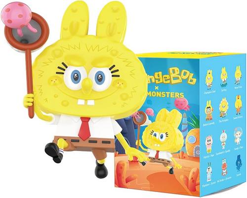 a Random Labubu Spongebob Figure