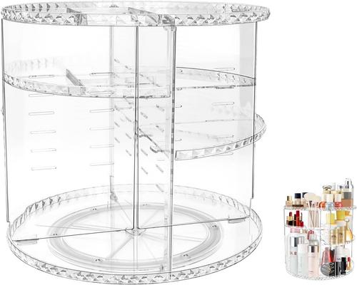 ein rotierender Make-up-Organizer