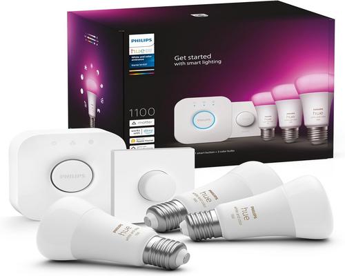 <notranslate>un Kit D'Ampoules Philips Hue</notranslate>