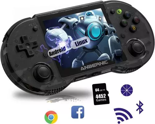 una console di gioco portatile Rg353P