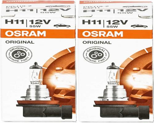 <notranslate>un Lot De 2 Ampoules Halogènes De Voiture Osram 64211 H11 55W</notranslate>