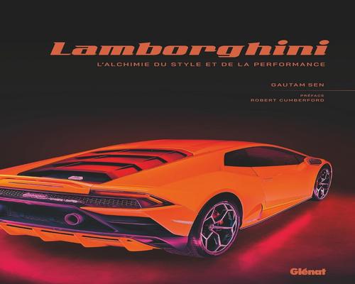 ein Buch „Lamborghini, die Alchemie von Stil und Leistung“