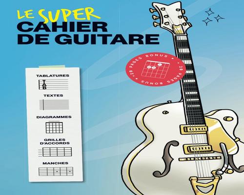 un CD "The Super Guitar Notebook: Il supporto essenziale per i chitarristi (edizione francese)"