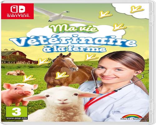 un Jeu Ma Vie Vétérinaire À La Ferme Pour Nintendo Switch